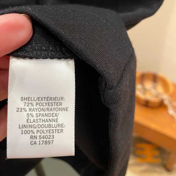 White House Black Market Sleeveless Dress Black 2 - Picture 10 of 12